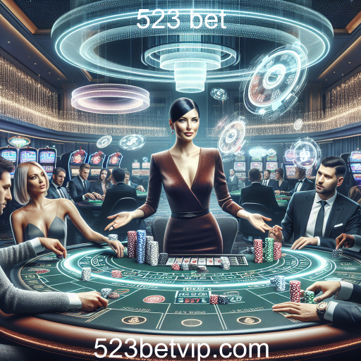 Experiência Imersiva no Casino Ao Vivo da 523 Bet
